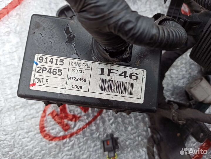 Проводка подкапотная kia sorento 2 xm