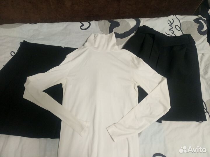 2 юбки и водолазка XS-S