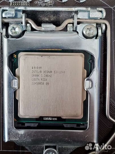 Процессор Intel Xeon E3-1240 аналог i7 2600