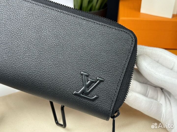 Кошелек портмоне мужской Louis Vuitton Zippy Black