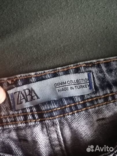 Джинсы zara мужские бананы