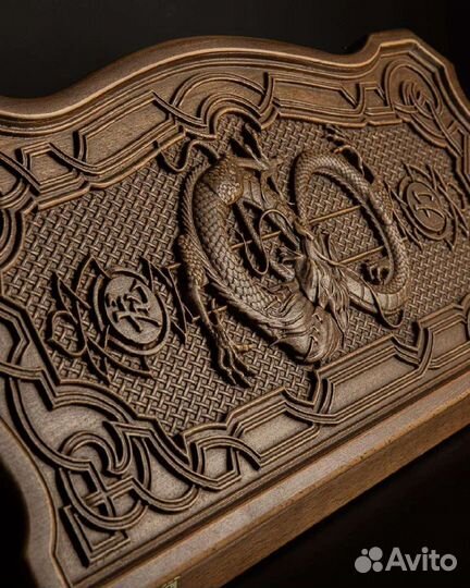 Нарды Дракон, бук