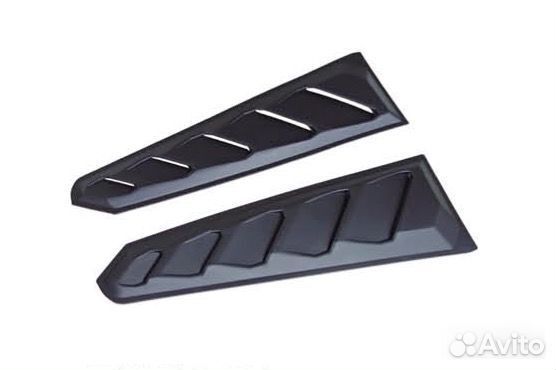 Накладки жалюзи на заднее стекло Camaro 16+