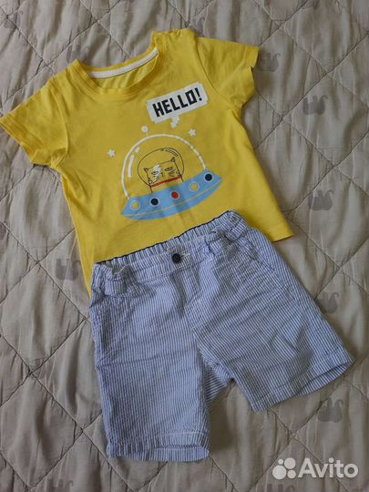 Одежда в ясли/ Футболка и шорты