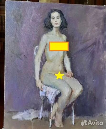 Картина маслом на холсте