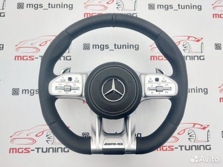 Руль GLE 63 AMG Кожа на GLE-Coupe C292