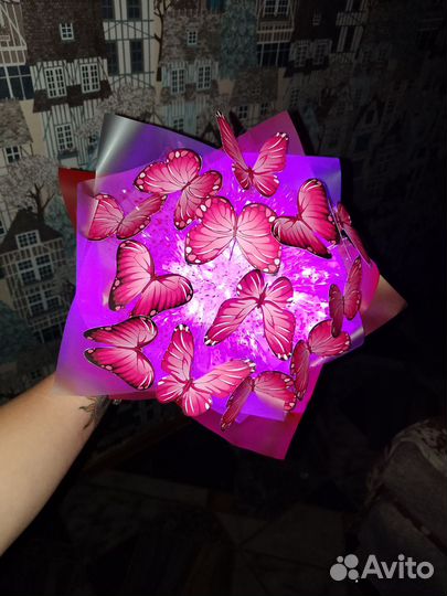 Букет из бабочек