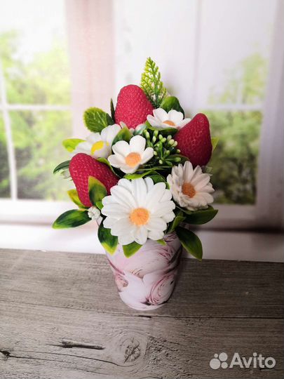 Букет из мыла