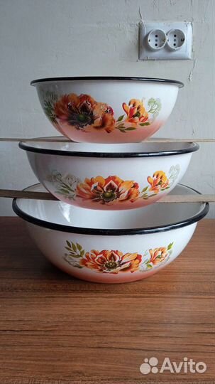 Посуда эмалированная