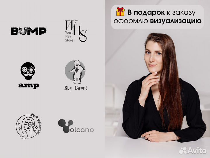 Графический дизайнер Логотип Фирменный стиль