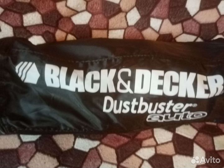 Автомобильный пылесос black decker