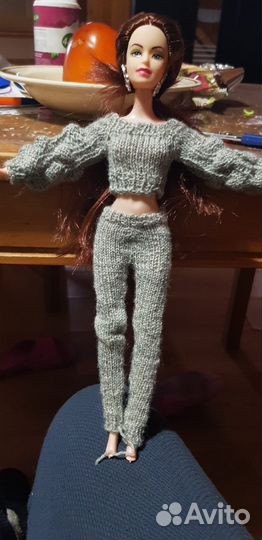 Набор вязаной одежды Барби