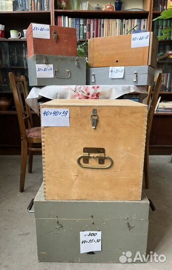 Ящики, пеналы, аптечки СССР и другие