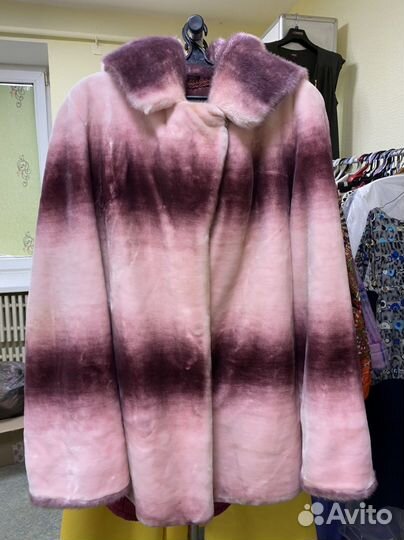Шуба из искусственного меха 50-52 р