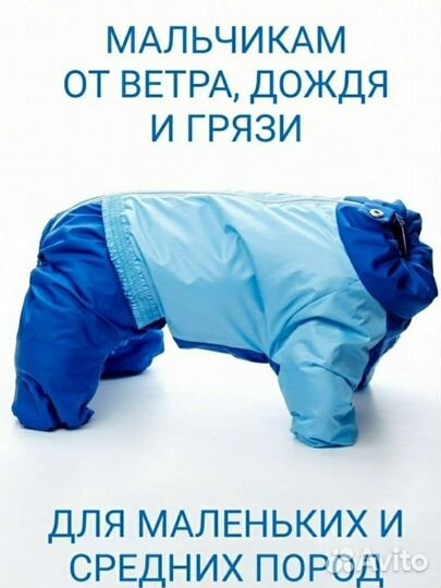 Комбинезон для собаки средних пород