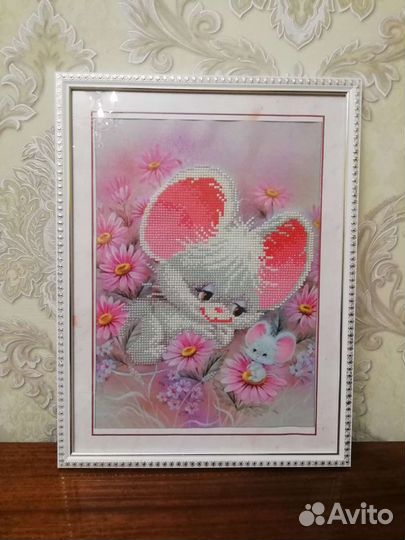 Алмазная картина вышивка