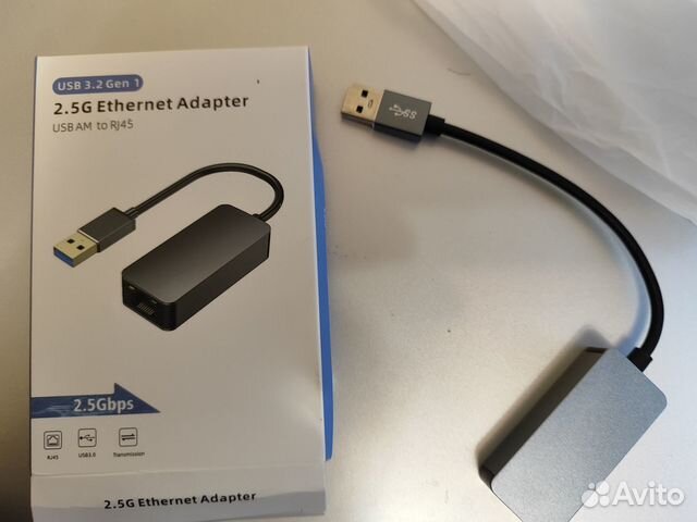 Внешняя сетевая карта Ethernet adapter 2500 Мбит/с купить в Москве ...
