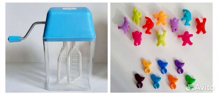 Украшения для бокалов и ручной миксер