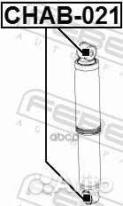 Сайлентблок заднего амортизатора chevrolet captiva