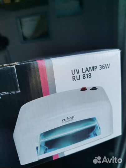 Уф лампа для ногтей новая