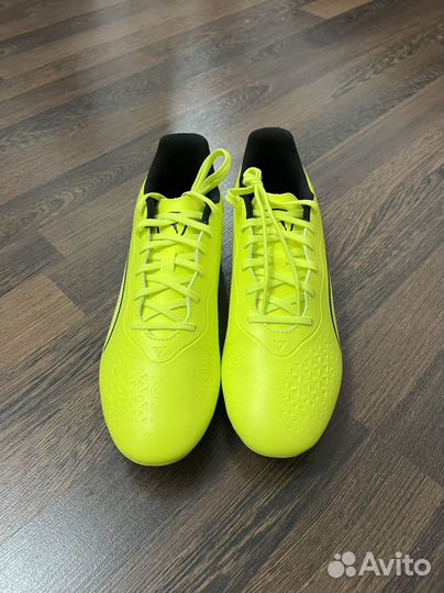 Бутсы puma king match салатовые 43 размер(9.5 uk)