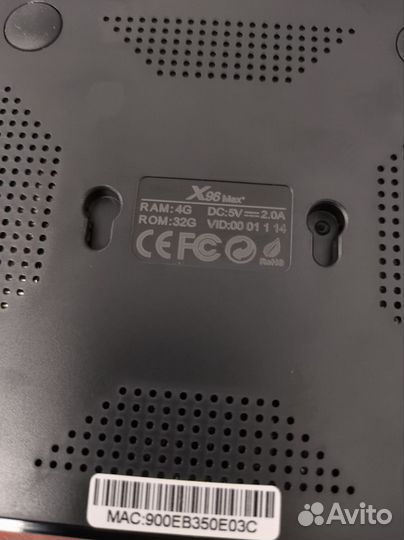 Smart tv приставка прошитая 2/16гб 4/32 X96 WiFi