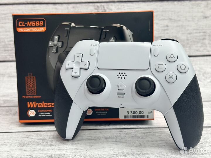 Геймпад (CL-M588) Белый (PS5) NEW
