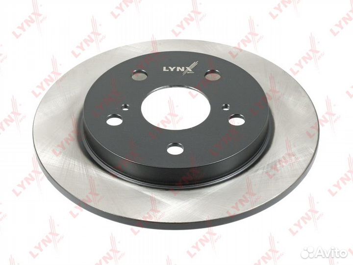 Диск тормозной задний Toyota Corolla E15 (259x9)