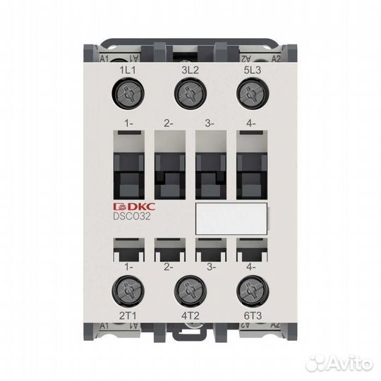 Контактор магнитный YON DSC032 32A 15кВт AC3 3P кат.220В AC YON DSC032-3C00A230