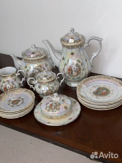 Чайный сервиз антиквариат ГДР