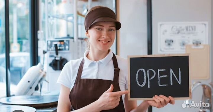 Буфетчица на АЗС (без работы на кассе)