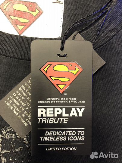 Футболка Replay Tribute Superman