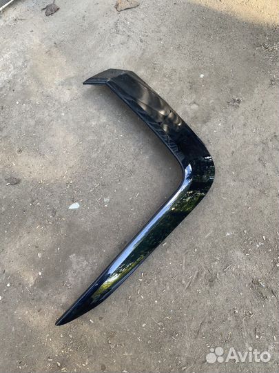 Накладка переднего бампера фольксваген таос