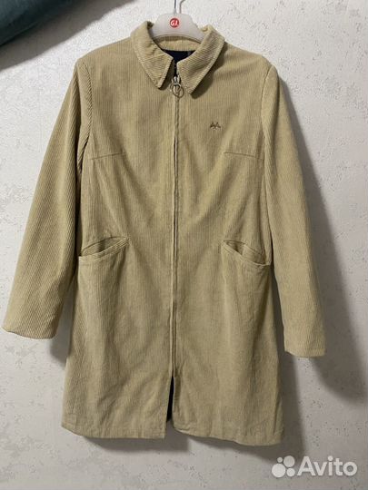 Вельветовый тренч burberry