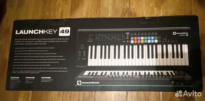 Midi клавиатура launchkey 49 (novation)