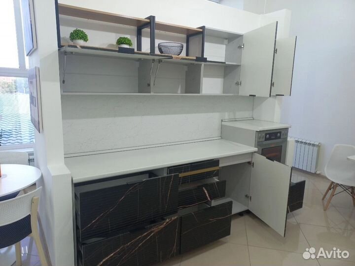 Прямая кухня готовая