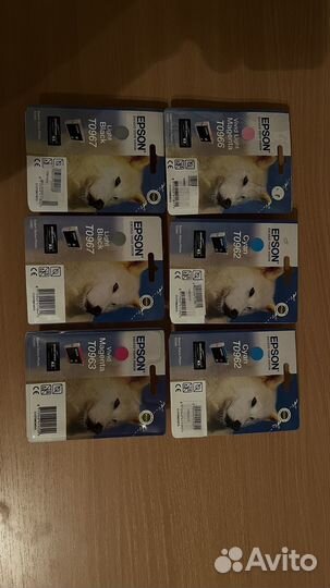 Оригинальные картриджи для принтера Еpson R2880