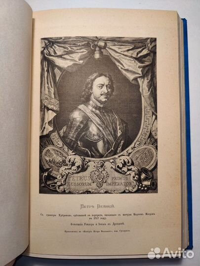 Антикварные книги. История Петра Великого в 2 т