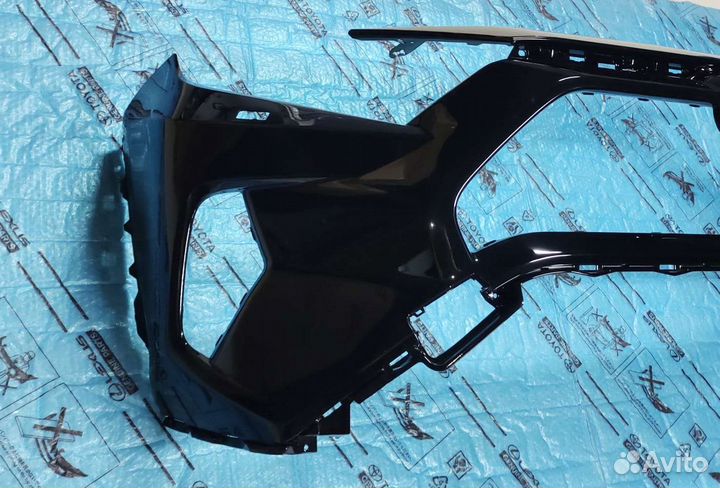 Передний бампер рав 50 без парктроников 2019-2023