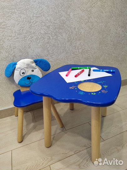 Детский столик и стульчик