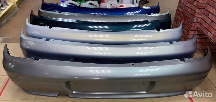 Задний бампер ваз 2112