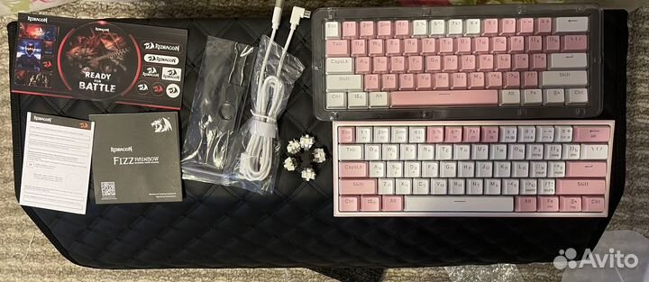 Новая механическая клавиатура Redragon Fizz k617-R