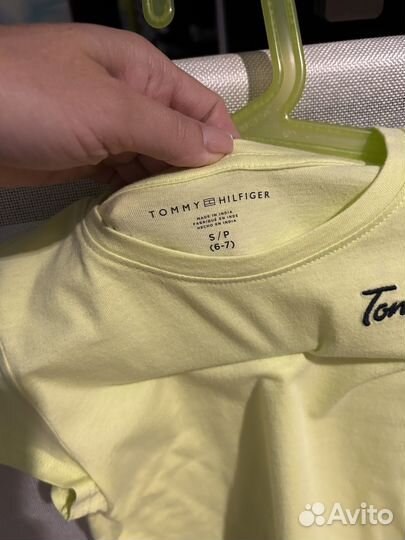 Tommy hilfiger майки 6-7л оригинал
