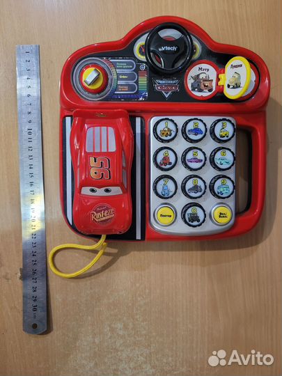 Обучающий телефон Молния Маквин