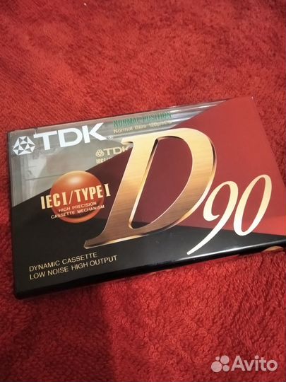 Аудиокассета TDK D90