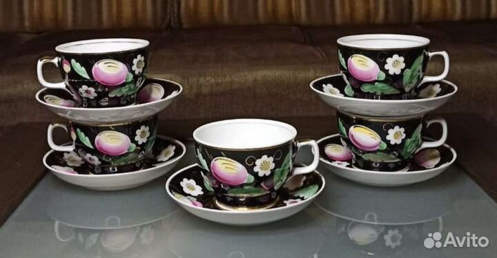 Большие чайные пары Слива Вербилки