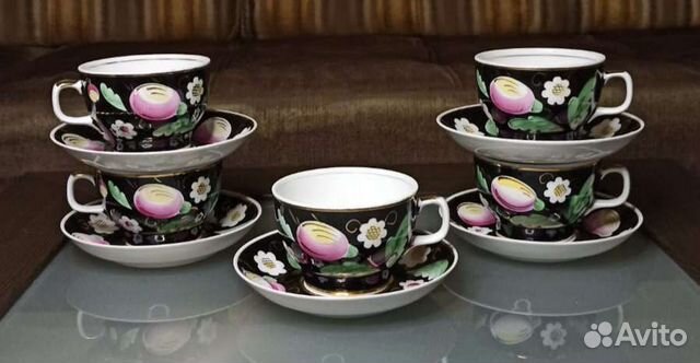 Большие чайные пары Слива Вербилки