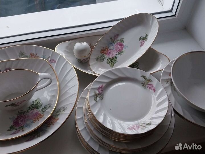 Набор столовой посуды СССР