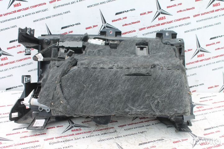 Бардачок w221 мерседес дорест серый