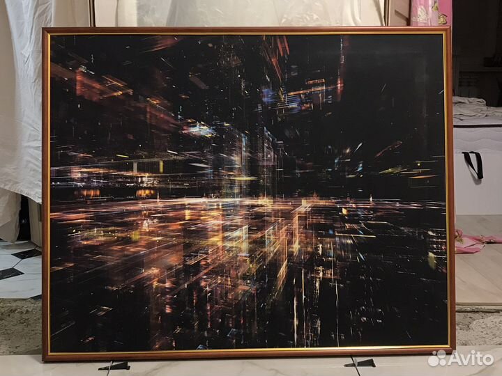Картина маслом на холсте в раме